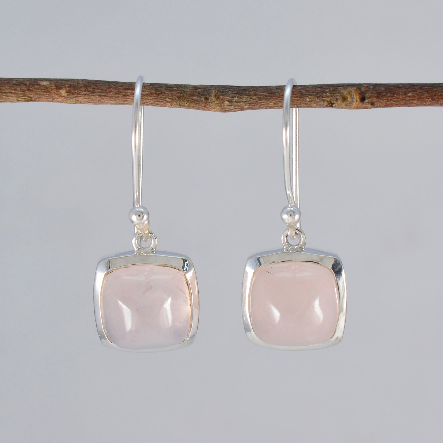 Rose-Quartz-Turkish-Li-Lee-Solitaire-Dangle-Pink-92.5-Silver-Earring