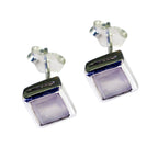 Rose-Quartz-German-Sarah-Solitaire-Stud-Pink-925-Sterling-Silver-Earring