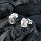 Rose-Quartz-Middle-Eastern-Micaela-Solitaire-Stud-Pink-92.5-Silver-Earring