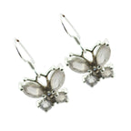 Rose-Quartz-Japanese-Teresa-multiple-Dangle-Pink-Silver-Earring