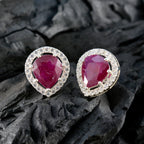 Ruby-Latin-American-Noelia-multiple-Stud-Red-925-Sterling-Silver-Earring