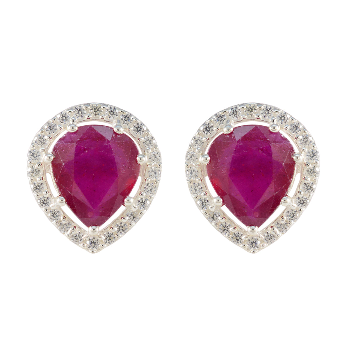 Ruby-Latin-American-Noelia-multiple-Stud-Red-925-Sterling-Silver-Earring