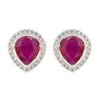 Ruby-Latin-American-Noelia-multiple-Stud-Red-925-Sterling-Silver-Earring