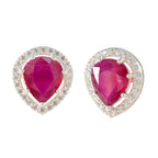 Ruby-Latin-American-Noelia-multiple-Stud-Red-925-Sterling-Silver-Earring