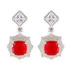 Ruby-CZ-Indian-Dewi-multiple-Stud-Red-Sterling-Silver-Earring