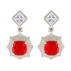 Ruby-CZ-Indian-Dewi-multiple-Stud-Red-Sterling-Silver-Earring