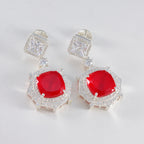 Ruby-CZ-Indian-Dewi-multiple-Stud-Red-Sterling-Silver-Earring