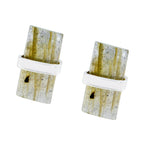 Rose-Quartz-Middle-Eastern-Violet-Solitaire-Stud-Pink-925-Sterling-Silver-Earring