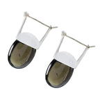 Smoky-Quartz-Latin-American-Zoey-Solitaire-Dangle-Brown-92.5-Silver-Earring