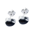 Smoky-Quartz-Moroccan-Eun-ji-Solitaire-Stud-Brown-92.5-Silver-Earring