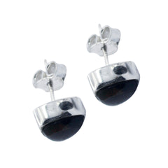 Smoky-Quartz-Moroccan-Eun-ji-Solitaire-Stud-Brown-92.5-Silver-Earring