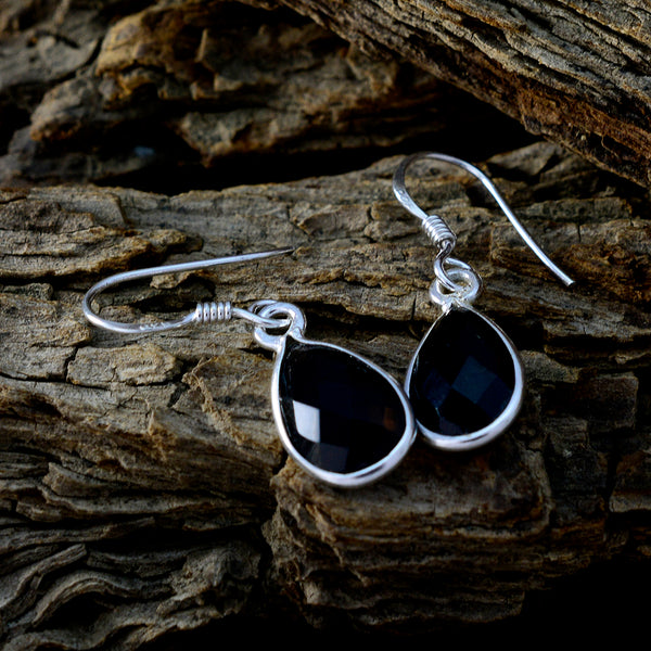 Smoky-Quartz-Italian-Hazel-multiple-Dangle-Brown-925-Sterling-Silver-Earring