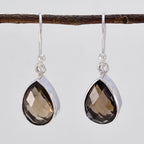 Smoky-Quartz-Latin-American-Isabella-multiple-Dangle-Brown-Sterling-Silver-Earring