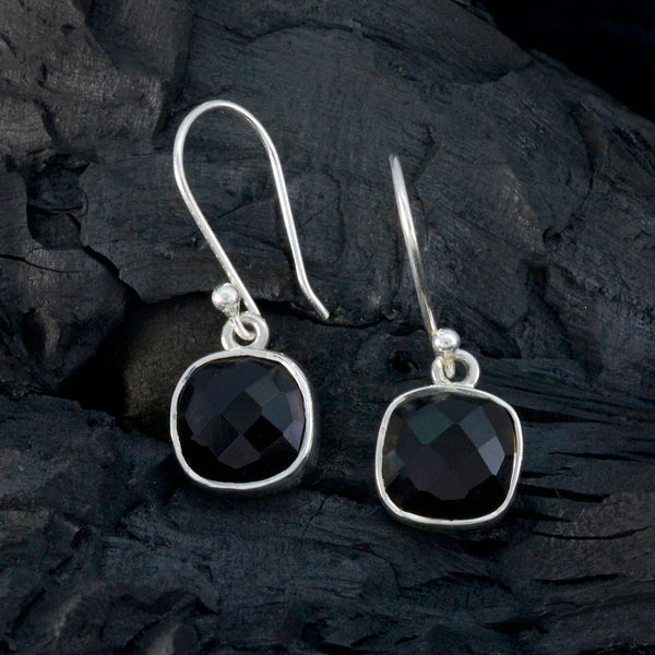 Smoky-Quartz-Turkish-Hua-multiple-Dangle-Brown-Silver-Earring