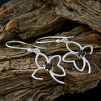 Smoky-Quartz-Latin-American-Katarina-Solitaire-Dangle-Brown-92.5-Silver-Earring