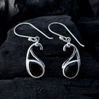 Smoky-Quartz-Latin-American-Elena-Solitaire-Dangle-Brown-925-Sterling-Silver-Earring