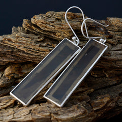 Smoky-Quartz-Russian-Isabella-Solitaire-Dangle-Brown-Silver-Earring