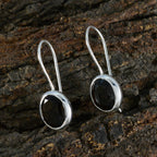 Smoky-Quartz-Moroccan-Isadora-Solitaire-Dangle-Brown-925-Sterling-Silver-Earring