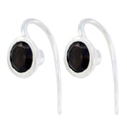 Smoky-Quartz-Australian-Luisa-Solitaire-Dangle-Brown-92.5-Silver-Earring