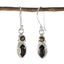 Smoky-Quartz-American-Camila-Toi-et-Moi-Dangle-Brown-Sterling-Silver-Earring