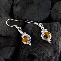 Tiger-Eye-Spanish-Valentina-multiple-Dangle-Brown-Sterling-Silver-Earring