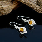 Tiger-Eye-Spanish-Valentina-multiple-Dangle-Brown-Sterling-Silver-Earring