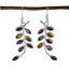Tourmaline-Egyptian-Alice-multiple-Dangle-multicolor-925-Sterling-Silver-Earring
