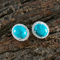 Turquoise-American-Alina-multiple-Stud-Blue-Sterling-Silver-Earring