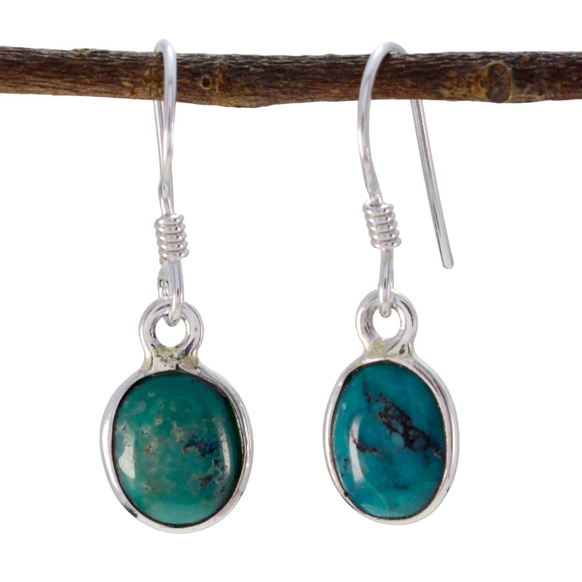 Turquoise-Korean-Amelia-multiple-Dangle-Blue-925-Silver-Earring メイン画像