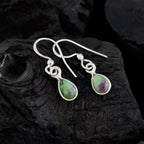 Turquoise-Italian-Audrey-multiple-Dangle-Blue-925-Sterling-Silver-Earring