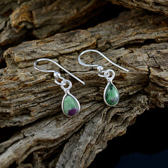 Turquoise-Italian-Audrey-multiple-Dangle-Blue-925-Sterling-Silver-Earring