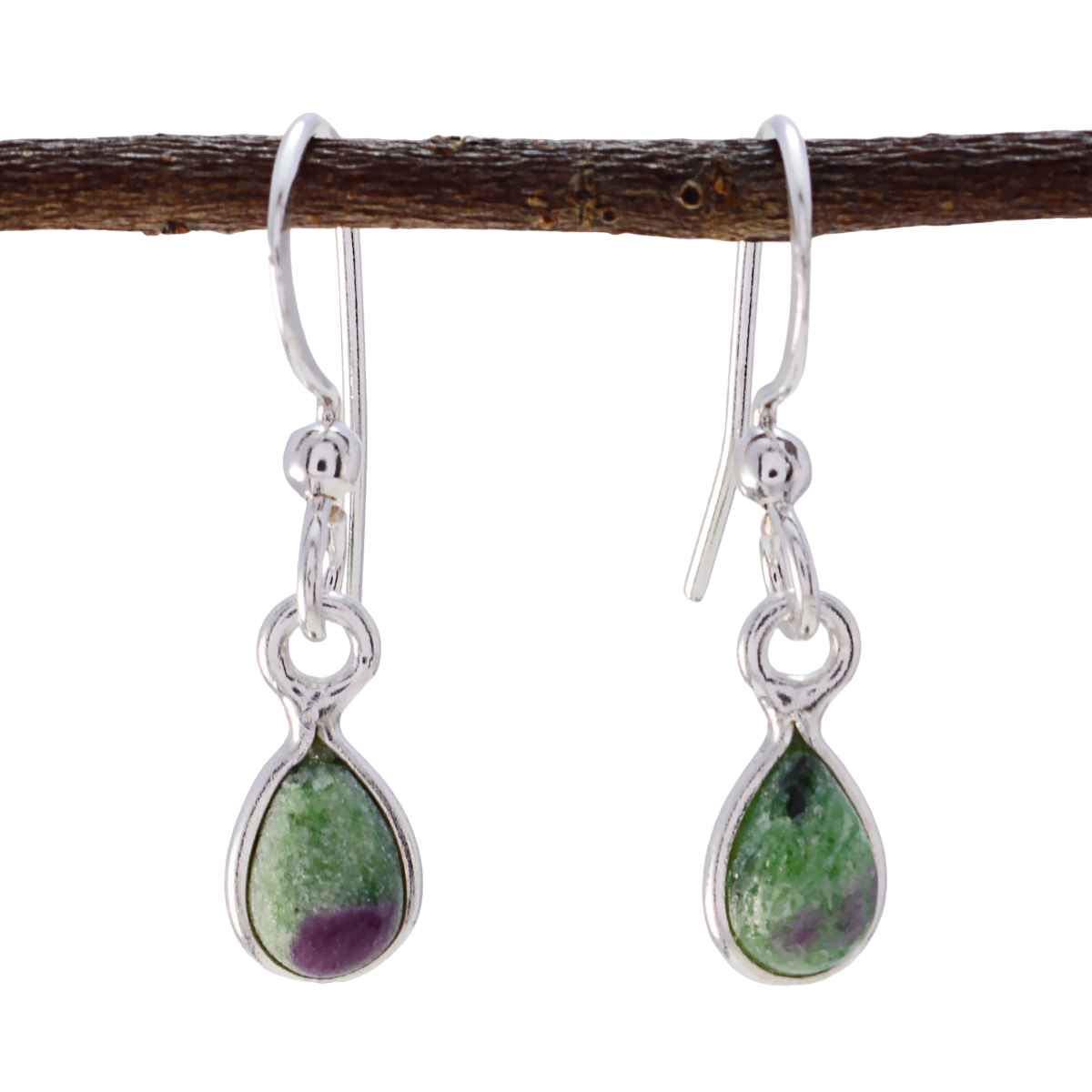 Turquoise-Italian-Audrey-multiple-Dangle-Blue-925-Sterling-Silver-Earring メイン画像