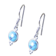 Turquoise-Mexican-Autumn-multiple-Dangle-Blue-92.5-Silver-Earring