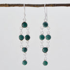 Turquoise-Russian-Camilla-multiple-Dangle-Blue-Silver-Earring