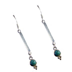Turquoise-Australian-Sarah-multiple-Dangle-Blue-925-Silver-Earring
