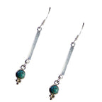 Turquoise-Australian-Sarah-multiple-Dangle-Blue-925-Silver-Earring