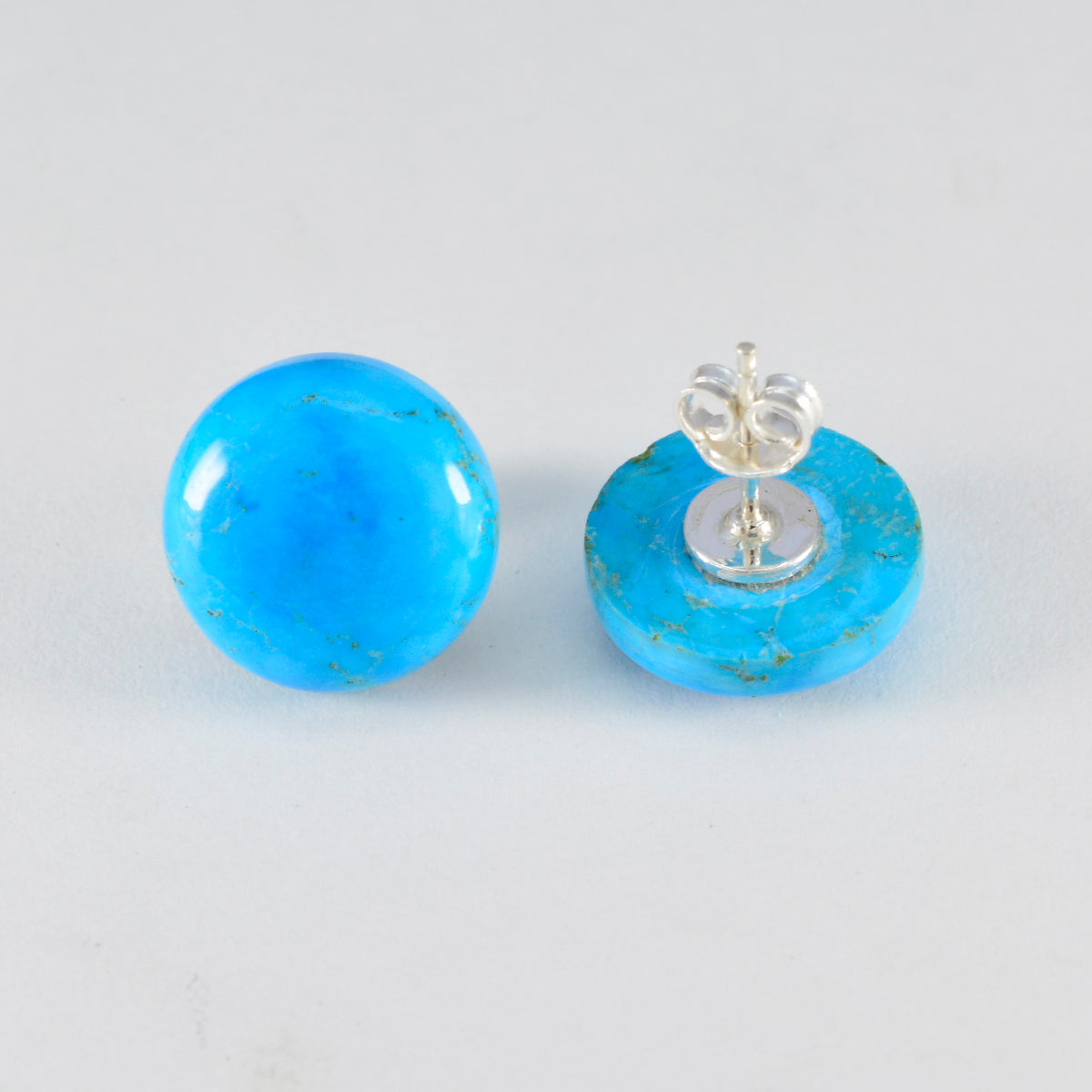 Turquoise Turkse Patricia meervoudige oorbel in blauw 925 zilver Secundaire afbeelding