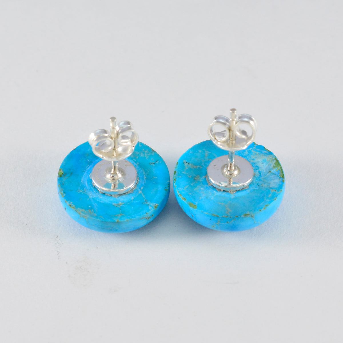 Turquoise-Turkish-Patricia-multiple-Stud-Blue-925-Silver-Earring