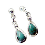 Turquoise-Egyptian-Hua-multiple-Stud-Blue-925-Sterling-Silver-Earring
