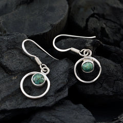 Turquoise-Russian-Chloe-multiple-Dangle-Blue-Silver-Earring