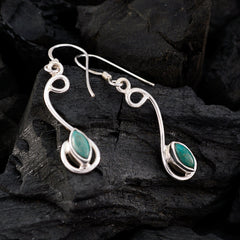 Turquoise-Australian-Milagros-multiple-Dangle-Blue-Sterling-Silver-Earring