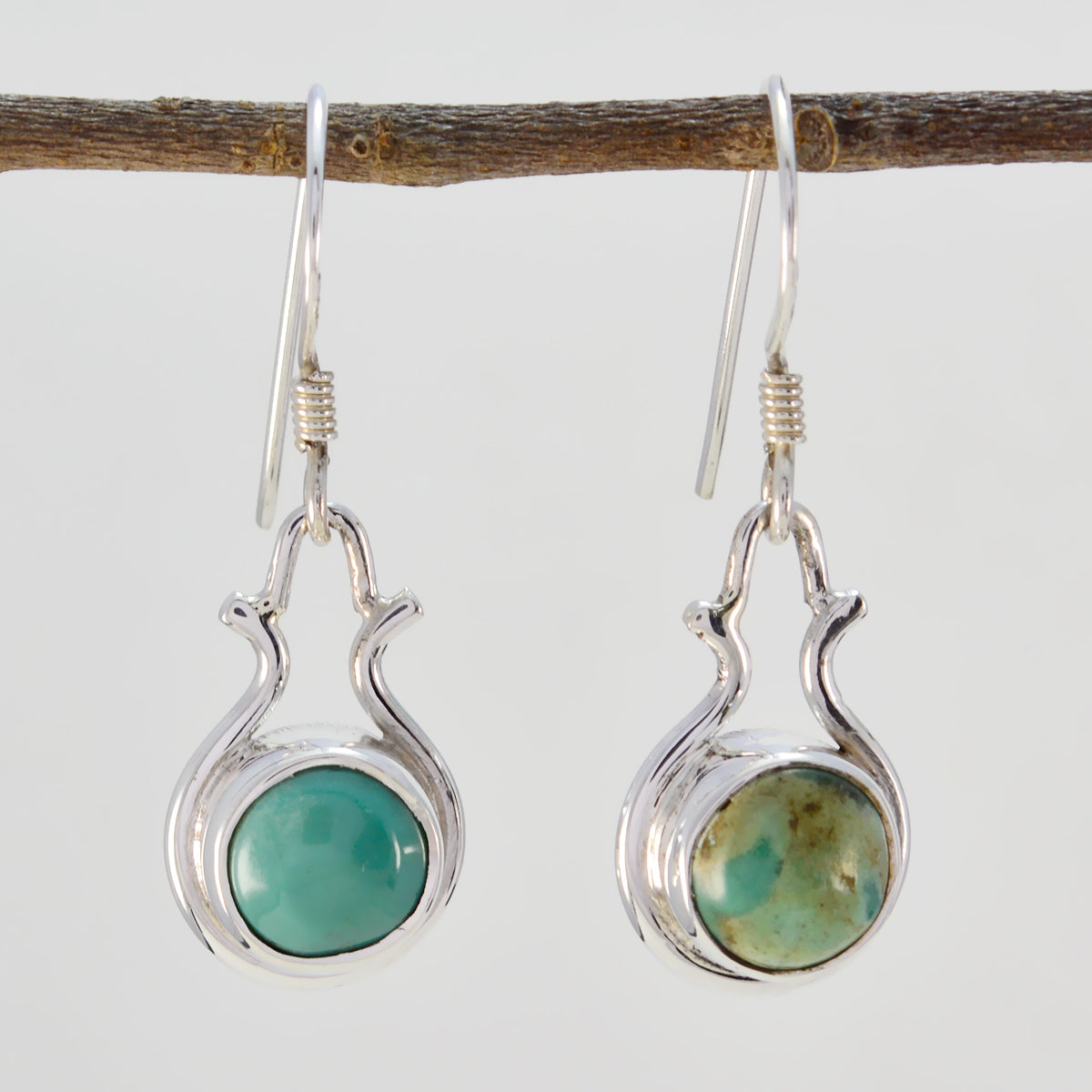 Turquoise-Spanish-Isabel-multiple-Dangle-Blue-925-Silver-Earring