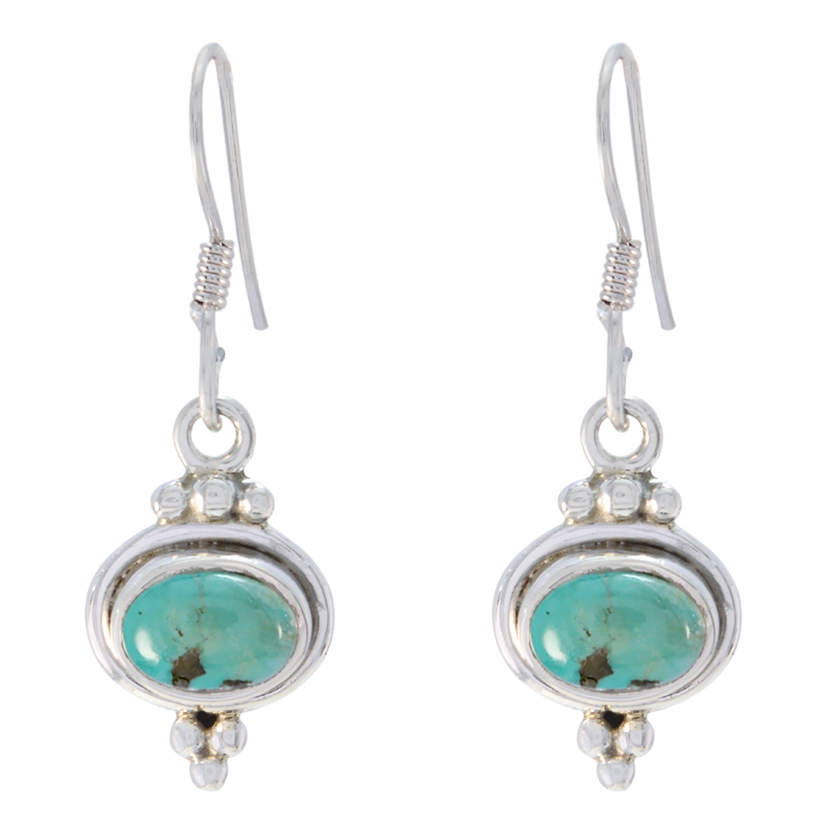 Turquoise-Moroccan-Claire-multiple-Dangle-Blue-92.5-Silver-Earring