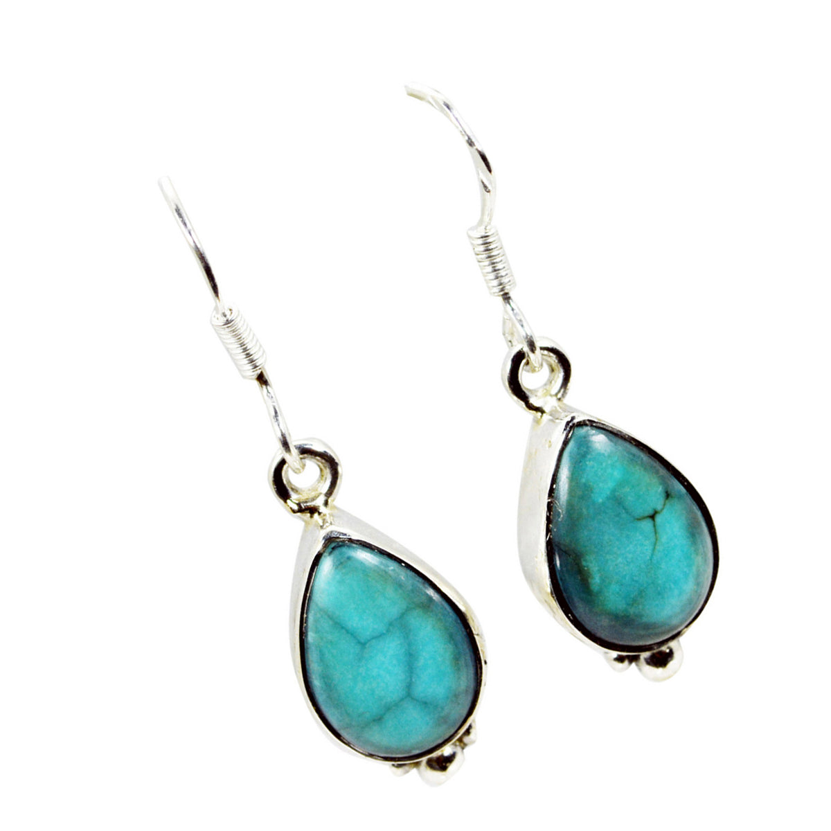 Turquoise-Egyptian-Clara-multiple-Dangle-Blue-925-Sterling-Silver-Earring