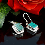 Turquoise-Middle-Eastern-Emilia-Solitaire-Dangle-Blue-925-Silver-Earring
