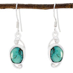 Turquoise-Australian-Emma-Solitaire-Dangle-Blue-925-Sterling-Silver-Earring