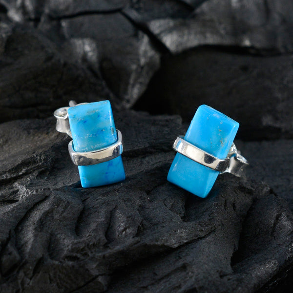 Turquoise-Australian-Julieta-Solitaire-Stud-multicolor-925-Sterling-Silver-Earring