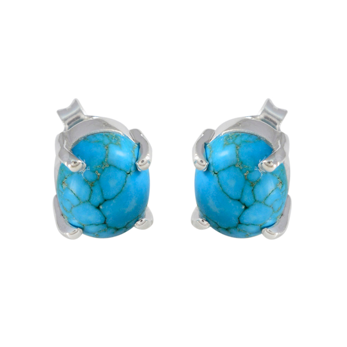 Turquoise-Australian-Rebeca-Solitaire-Stud-multicolor-92.5-Silver-Earring Hoofdafbeelding