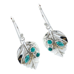 Turquoise-Australian-Emily-multiple-Dangle-Blue-925-Sterling-Silver-Earring
