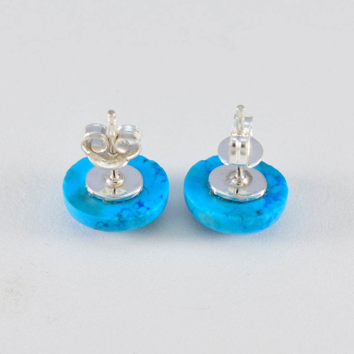 Turquoise-Japanese-Noelia-multiple-Stud-Blue-Silver-Earring